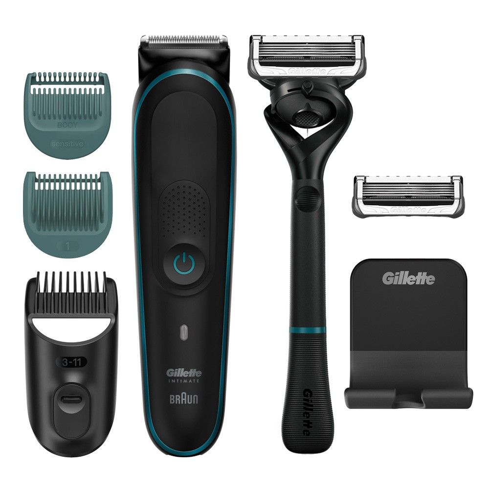 Set of Gillette INTIMATE Shaving Kit products